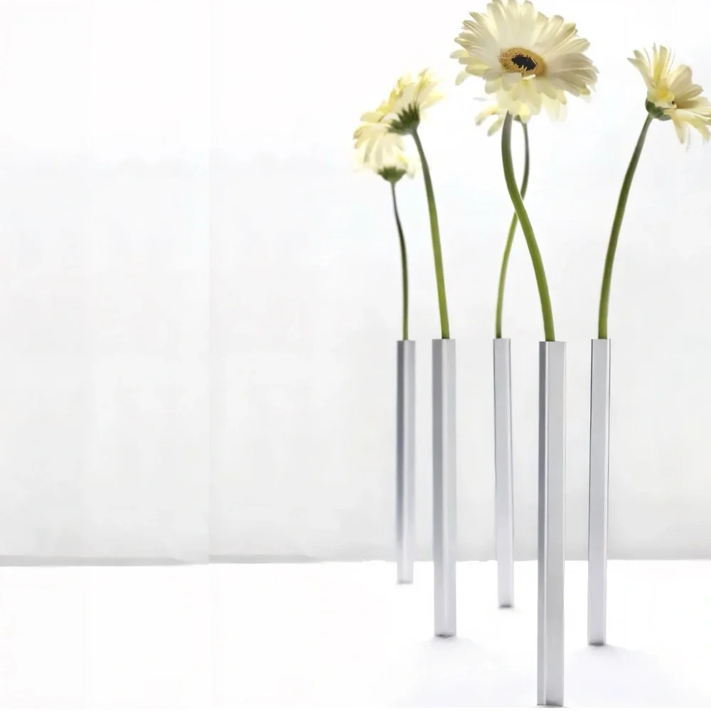 Magic Magnetic Flower Vases Modern Floating Illusion Set of 10 | Uncommon Goods - Picture 11 of 12